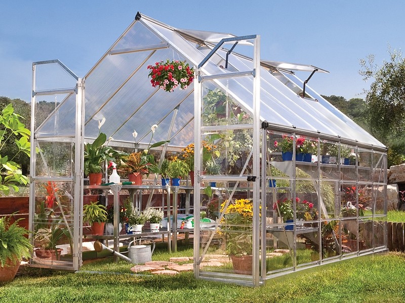 Polycarbonate multiwall sheets, 8 mm, CLEAR