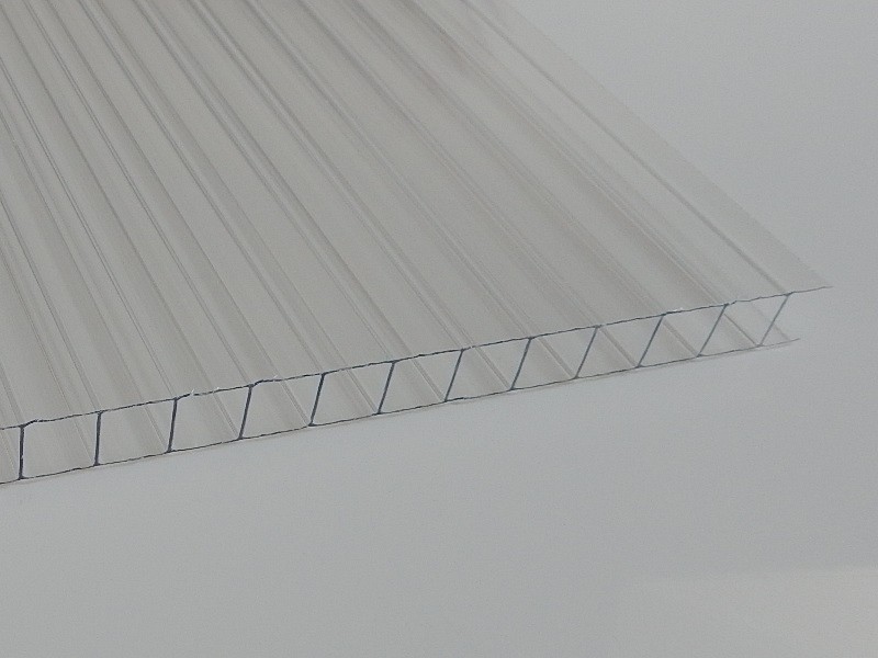Polycarbonate multiwall sheets, 8 mm, CLEAR