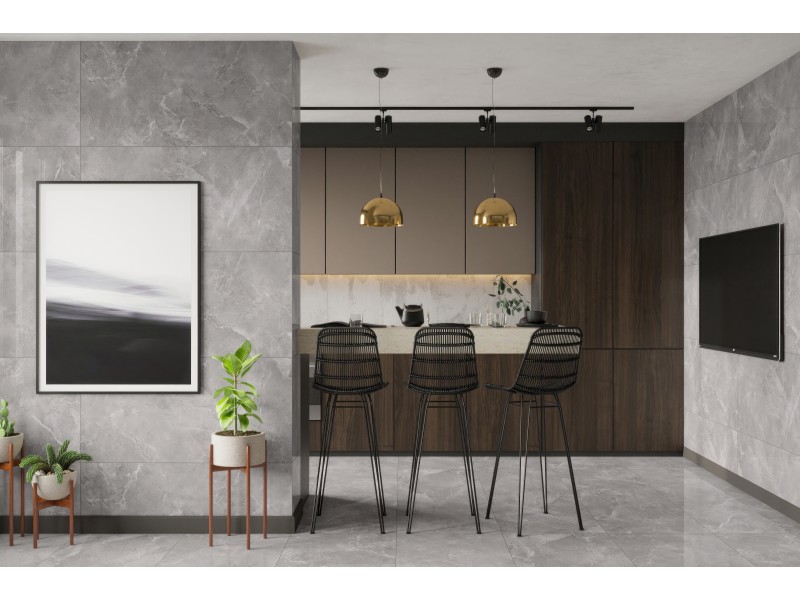 Porcelan gres ploščica 9 mm - MADRID GREY - MATT - 60 x 120 cm