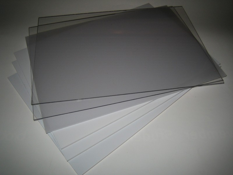 PVC rigidne plošče, transparent
