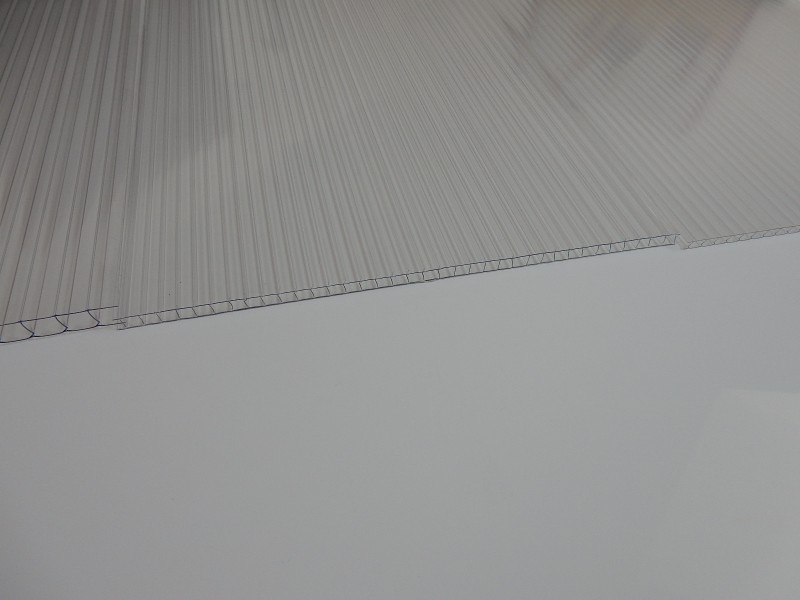 Polycarbonate multiwall sheets, 8 mm, CLEAR 
