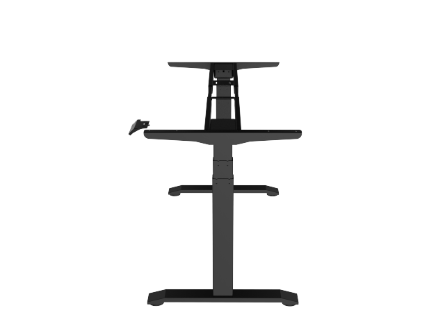 Lifting table base - black