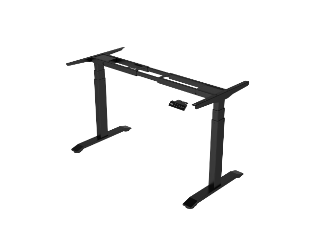 Dvižno podnožje za mizo - črno