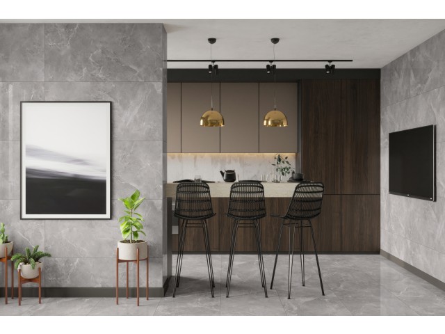 Porcelan gres ploščica 9 mm - MADRID GREY - MATT - 60 x 120 cm