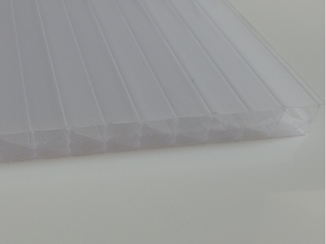 Polycarbonate multiwall sheets, 16 mm, WHITE OPAL
