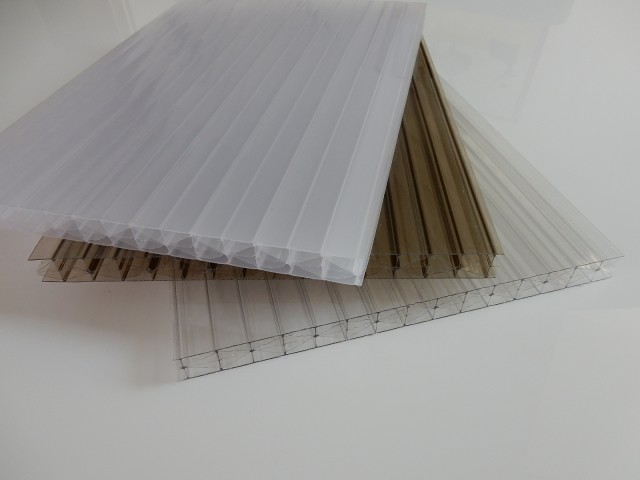 Polycarbonate multiwall sheets, 16 mm, CLEAR 