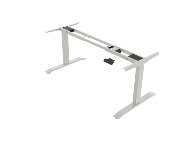 Lifting table base - white