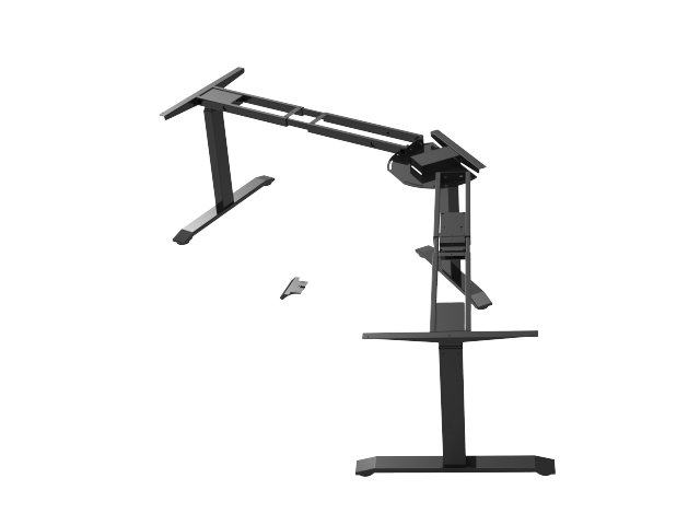 Lifting table L base - black