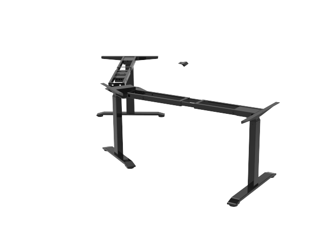 Lifting table L base - black