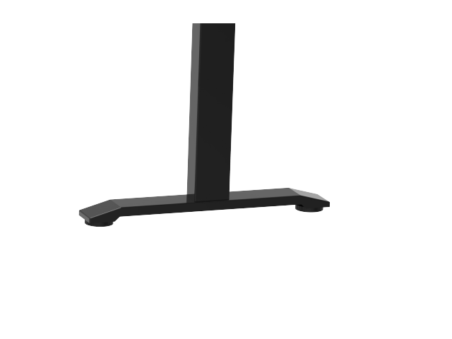 Lifting table L base - black