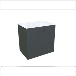 Vanjska kuhinja – Element s vratima, antracit