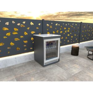 Ljetna kuhinja – Element s vanjskim hladnjakom