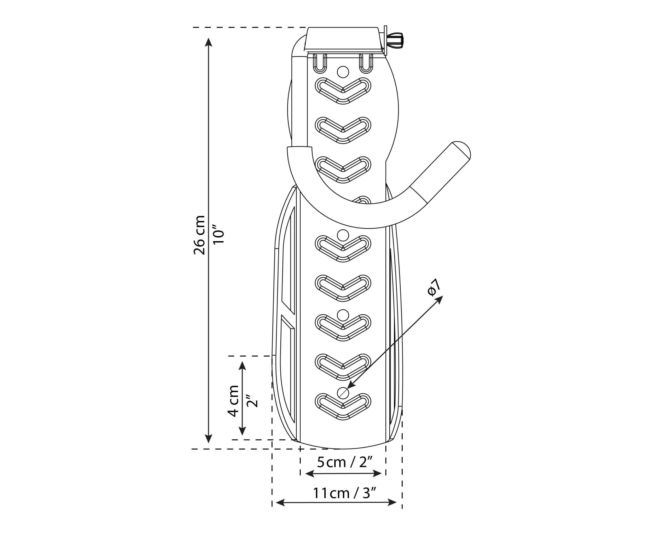 VRTNA HIŠKA SKYLIGHT-Obešalnik za kolesa - slika 7