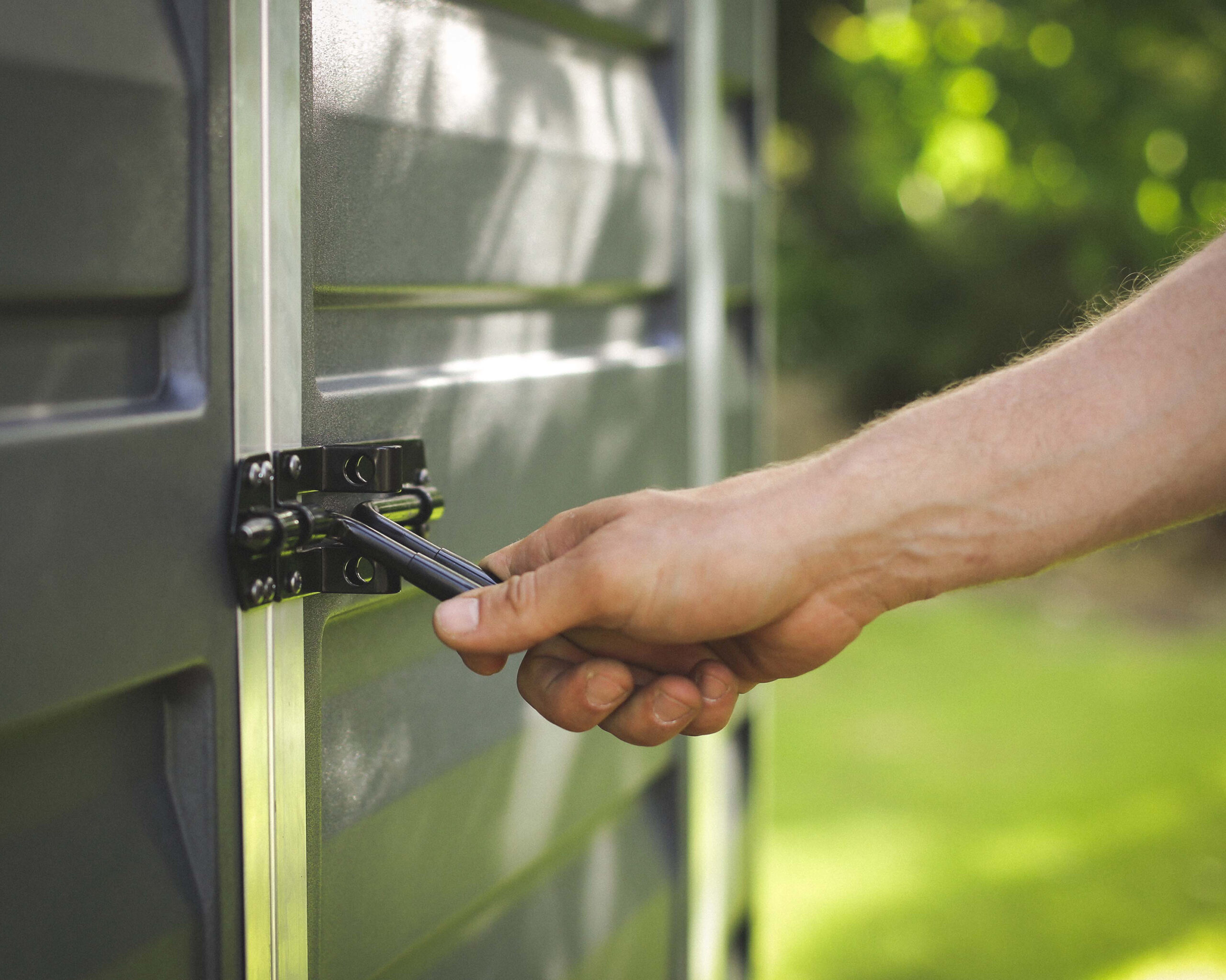GARDEN SHED – SKYLIGHT 185 x 378 cm, Colour: Midnight Grey - Image 8