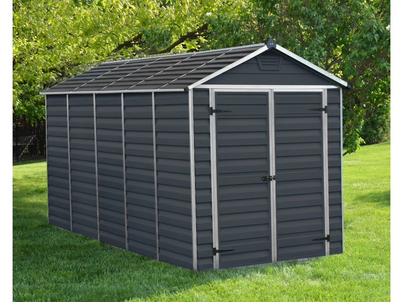 GARDEN SHED – SKYLIGHT 185 x 378 cm, Colour: Midnight Grey - Image 2