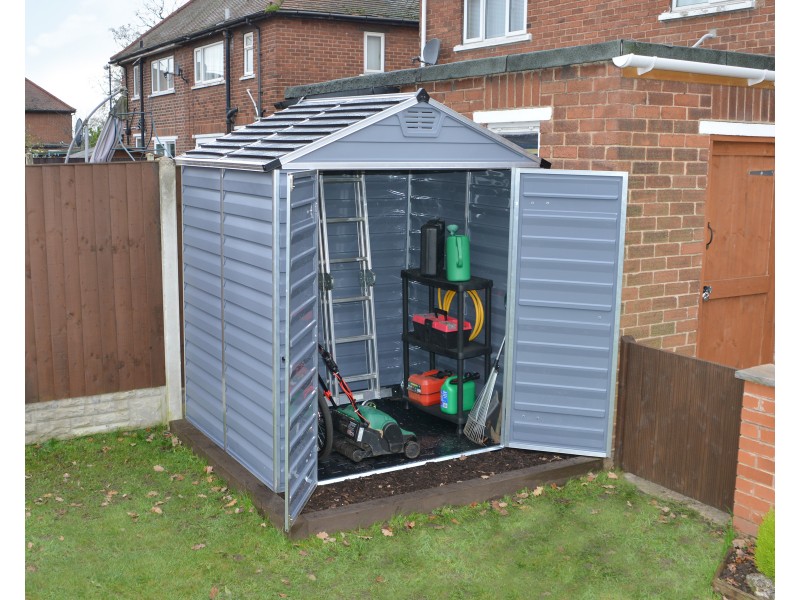 GARDEN SHED – SKYLIGHT, Type: 6x5, Colour: grey - Image 3