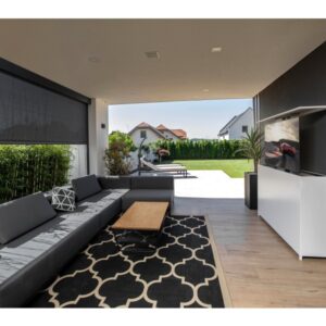 Vanjski ormar za TV – aluminijski lim – dekor bijela – RAL 9003