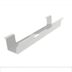 Under-desk cable holder – white colour
